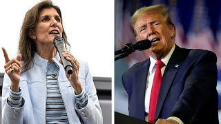 2024 Michigan primary Nikki Haley Donald Trump face off [upl. by Aggappe]