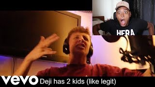 THE END OF KSIS BROTHER Diss Track Ft The Sidemen DEJI HAS 2 KIDS Reaction to [upl. by Madora]