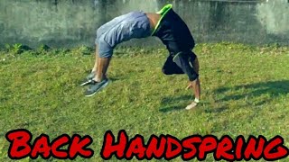 Back Handspring Tutorial In Hindi [upl. by Canty]