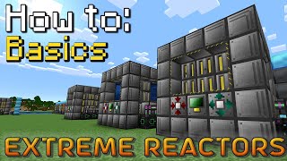 How to Extreme Reactors  Your First Reactor Minecraft 1201 [upl. by Merdith]