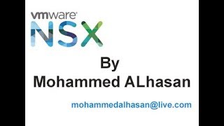 1 SDN VMware NSX Arabic Introduction By Mohammed Alhasan [upl. by Ilana]