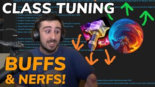 Class Tuning Enhancement Nerfs Many Buffs [upl. by Teuton250]