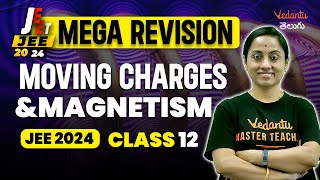 Moving Charges amp Magnetism Class 12 One Shot amp PYQs  JEE Physics  JEE 202425  KRD Madam [upl. by Bang]