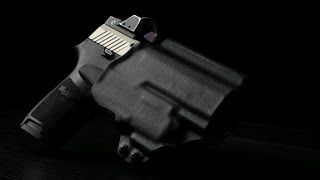 Best Holster For Sig Sauer P320 wOlight Baldr Mini  OWB amp IWB [upl. by Layney295]