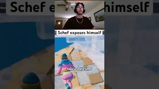 Schef exposes himself gaming fortnite shorts schef [upl. by Kyne171]