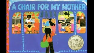 A chair for my mother by Vera B Williams Grandma Anniis Storytime [upl. by Ahsirak]