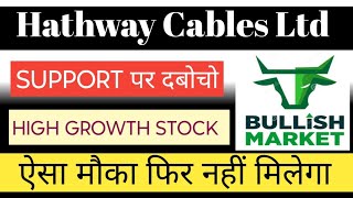 HATHWAY CABLE LTD SHARE NEWS  NEXT TARGET  LATEST NEWS  STOCK ANALYSIS hathwaycablenewstoday [upl. by Rianon]