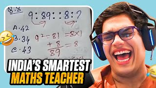 INDIAS SMARTEST MATH TEACHER [upl. by Mariano]