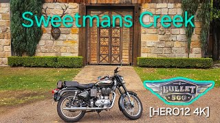 ROYAL ENFIELD BULLET 500  SWEETMANS CREEK [upl. by Tommy]