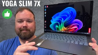 Lenovo Yoga Slim 7x Review Best 2024 Laptop with Copilot Amazing Battery amp Performance 🥳 [upl. by Annmaria]