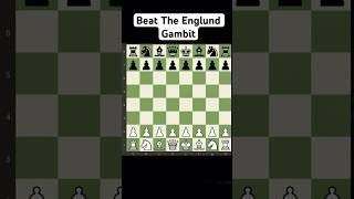 Beat the Englund Gambit chesstips chess chesstraps [upl. by Torbart157]