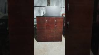 3 Door wardrobe almari particlewardrobeshots viral furniture  viral  Nc wood furniture [upl. by Enoed919]