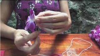 Making Hawaiian Leis  How to Make a Double Lei [upl. by Nhabois]