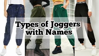 Types of Joggers with Names ll Joggers outfit for girls ll Joggers Haul ll Joggers pant for girls [upl. by Ajan7]