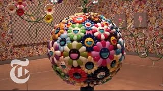 Murakami at the Brooklyn Museum  The New York Times [upl. by Kcam]