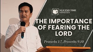 The Importance of Fearing the Lord  Bro Anson Alico [upl. by Aihsrop]