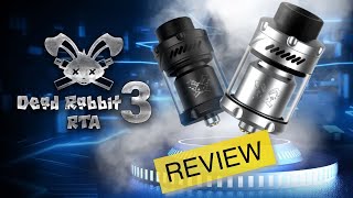 Review Dead Rabbit v3 RTA by Hellvape [upl. by Ahsimek283]