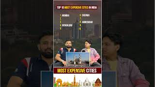 Most Expensive Cities in India  Costliest cities  India Quiz quizgames challenge quiz [upl. by Aiuqet]