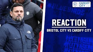 REACTION  BRISTOL CITY vs CARDIFF CITY [upl. by Ybrek]