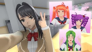 Killing Everyone with Unique Voices  Yandere Simulator Challenge [upl. by Jasper]