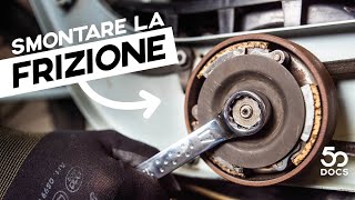 Smontare la FRIZIONE  Piaggio Ciao Bravo Si Tutorial [upl. by Lord]