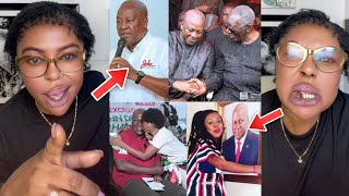 You Ch0p My Frends Afia Schwar Thrɛatens John Mahama Over Dsrespect To Ex Prez Kufuor [upl. by Idette]