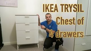 IKEA Trysil chest of drawers assembly [upl. by Allevon]