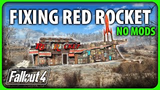 Fallout 4  Rebuilding Red Rocket No Mods [upl. by Lehacim]