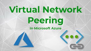 Connecting Virtual Networks in Microsoft Azure via Peering [upl. by Eeb]