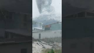 Tornado crushing the house [upl. by Algie]