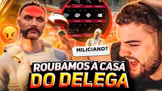 DEMOS UM GOLPE NO DELEGADO GTA RP part 1LUQUET4 [upl. by Acnaib]