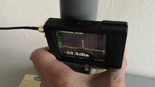 Urcianow Broadband LTE Antenna tested on Meshtastic frequency [upl. by Edroi]