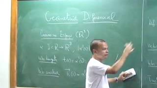 GEOMETRIA DIFERENCIAL  Prof Fernando Codá Marques  01 [upl. by Port]