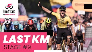 Giro dItalia 2024  Stage 9 Last KM [upl. by Boyse]