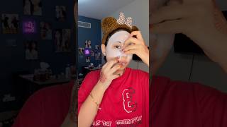 Collagen mask collagenforskincare mask facemask aymenzahra ytshorts [upl. by Wendalyn]