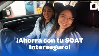 ¡Aumentamos tu ahorro en combustible Con tu SOAT Interseguro ahora ahorra hasta S1 por galón [upl. by Evander]