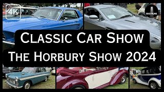 CLASSIC CAR SHOW THE HORBURY SHOW 2024 4K [upl. by Kuska]