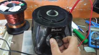 Conserto Liquidificador e multiprocessador Philco [upl. by Perlie]