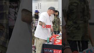 Coin Flip Gone Wrong For Nike Dunks At Sneaker Con comedy viral ytshort funny foryou trending [upl. by Askwith]