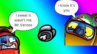 Vanoss Doesnt Trust Terroriser in Among Us Vanossgaming funny moments [upl. by Eiboj]