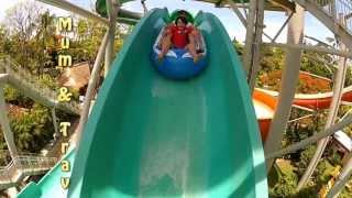 Waterbom Park Bali  Fantastic Family Fun Holiday as we try out the waterslides amp waterholes [upl. by Eillam847]