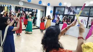 Dandiya Diwali Dusshera Dance Garba Kamariya  Mitron  Dandiya [upl. by Denae]