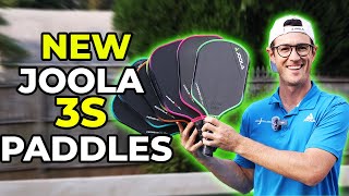 NEW Joola 3S Paddles  First Look amp First Impressions [upl. by Ynohtnakram479]