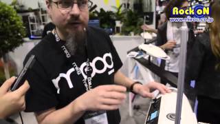 NAMM2014 moog music Theremini Demo by Rock oN [upl. by Heiner]