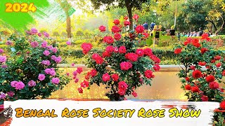 Bengal Rose Society Rose Show 2024 Rabindra Sarovar  Rose Exhibition 2024  Bengal Rose Society [upl. by Ysirhc773]