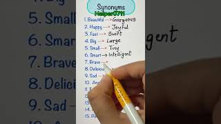 Words Synonyms ADVANCED ENGLISH ✅📚😎 english shorts trending [upl. by Tabib79]