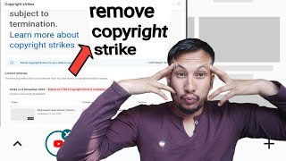 how to remove copyright strike 2023  remove copyright strike  counter notification kaise kare 2023 [upl. by Gintz]