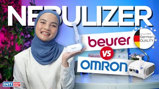 Nebulizer BEURER Vs OMRON mana yang lebih baik  Review Beurer IH21 IH60 Omron C28 [upl. by Enaj]