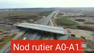 19 SEPT 2024 Autostrada A0 sud lot 3 Nod rutier A0A1 [upl. by Banky]