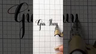 👦Gia Huy👦 calligraphy handwriting [upl. by Sheeree]